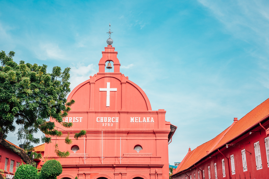 Christ Church Melaka in Malacca, Malaysia